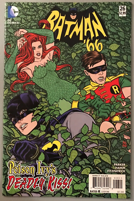 W*y様 BATMAN 1966年 5.5 アメコミ　バットマン comic b Batman '66 #26 By Parker Hamm Poison Ivy Classic TV Allred Cover