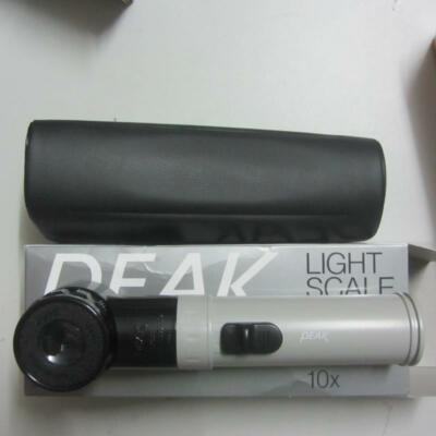 Loupe éclairante Peak 2028-10X 10x - Loupe De Poche Lumineuse NEUVE