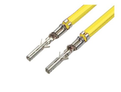 Molex 43030 Micro-Fit konfektioniertes Kabel 220 mm AWG 20 GELB 2x female