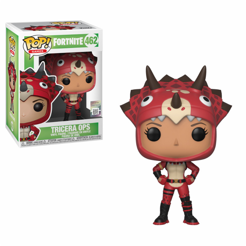 Fortnite Tricera Ops Pop! Figura De Vinilo - Nueva En Stock