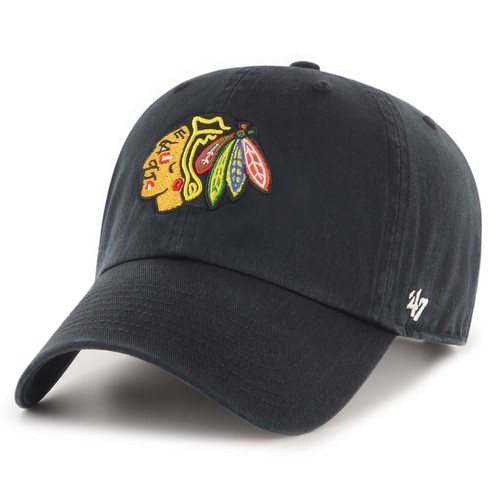 Casquette 47 Brand MVP Chicago Blackhawks – Noir – Taille Unique – Neuf