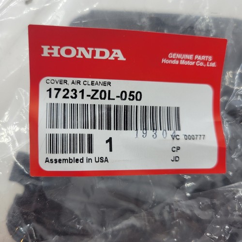 Honda 17231-Z0L-050 Air Cleaner Cover 17231Z0L050 GCV160 GCV190 Genuine OEM NOS - Picture 10 of 10