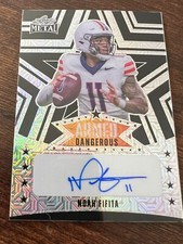 NOAH FIFITA 2024 LEAF METAL BLACK MOJO ARMED & DANGEROUS AUTOGRAPH #5/5 ARIZONA