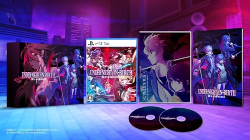 PS5 UNDER NIGHT IN-BIRTH II Sys:Celes Limited Box Software + Art Book + CD Japan