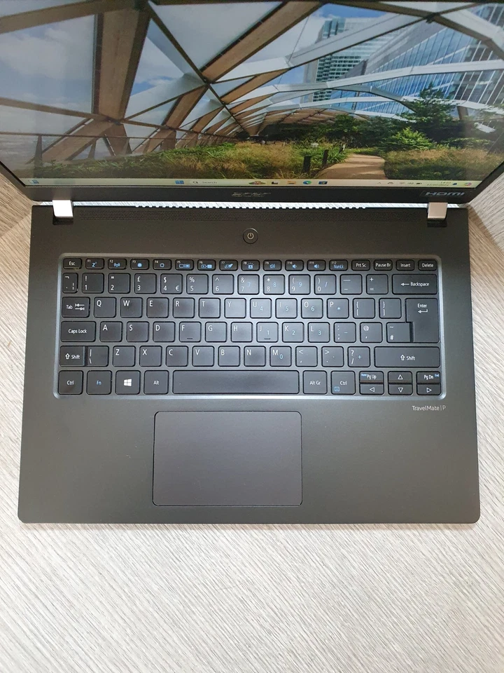 Acer Laptop Travelmate P614 i5-10210U @2.11GHz 8GB DDR4 256GB SSD Grade C EI1707 - Image 3 of 4