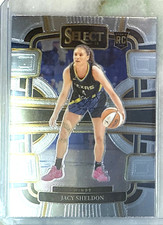 Jacy Sheldon 2024 Panini Select WNBA Concourse Rookie Card-#60 Dallas Wings RC