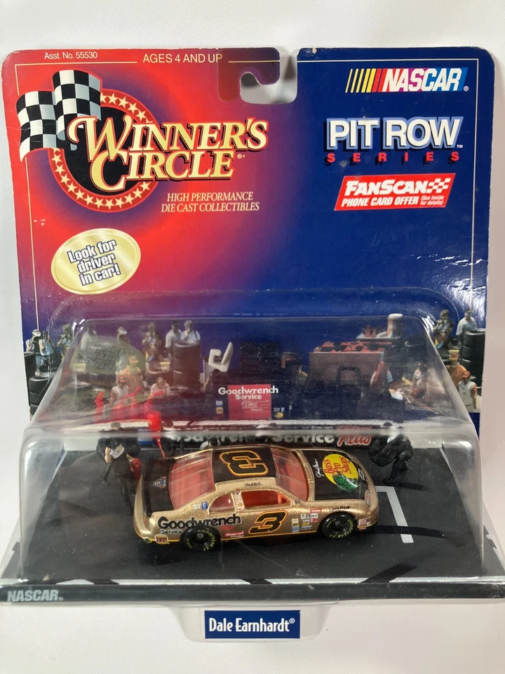 Lote de 4 autos diecast Dale Earnhardt Sr NASCAR The Intimidator Daytona 500 Pit Foto 3 de 4