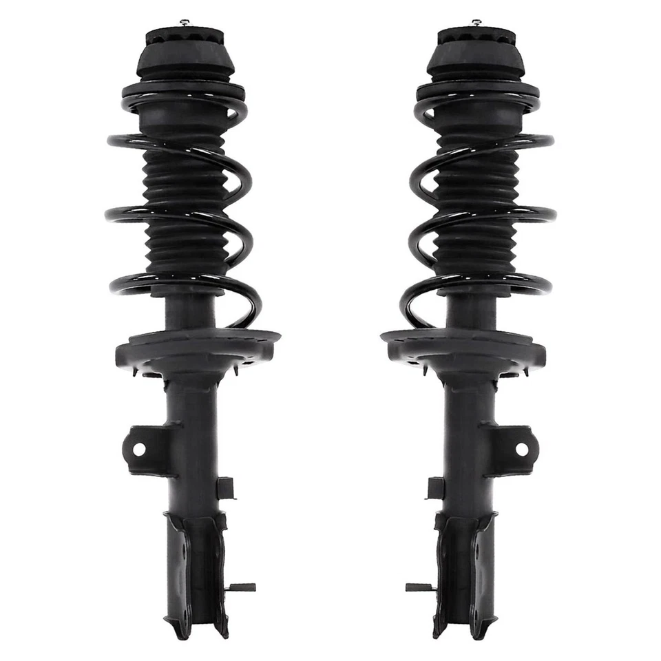 Amortiguadores traseros puntales delanteros y muelles helicoidales para Hyundai Accent 2012-2017 Foto 3 de 4