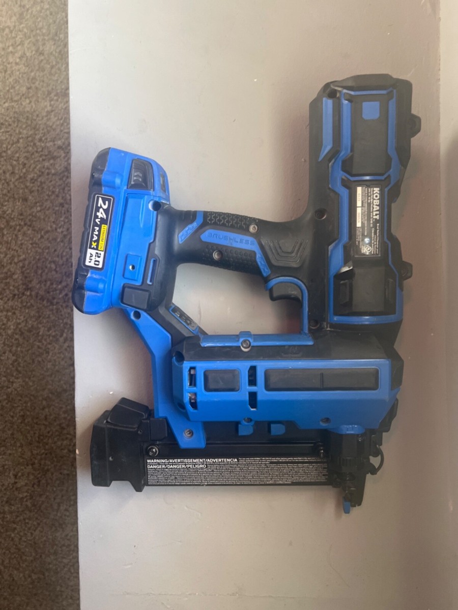 Kobalt XTR 2.125-in 18-Gauge Cordless Brad Nailer Kit Battery