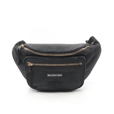 BALENCIAGA Explorer belt bag 4823892AA2C1000 Nylon Black NEW