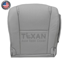 Passenger Bottom Perforated Leather Seat Cover Gray For 2006 To 2011 Lexus Gs350
