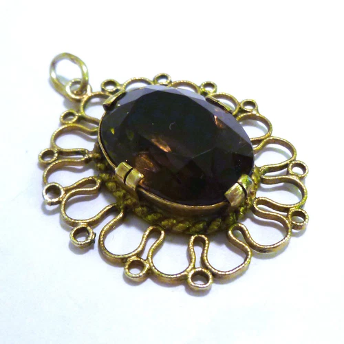 Oval Echtschmuck-Halsketten & -Anhänger ohne Stein