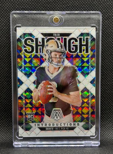 2025 Mosaic Tyler Shough Mosaic White (Raw)