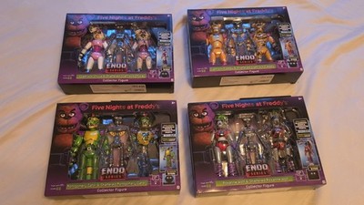 Five Nights At Freddy's Jazwares FNAF Security Breach Endo Series Complete Set