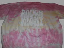 BAR STOOL SPORTS BACK GRAPHIC TIE DYE SWEATSHIRT COLLEGE LADIES WOMANS SIZE XL