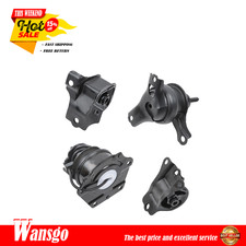 4Pcs Engine Motor & Transmission Mount For Honda Accord 1998-1999 Automatic