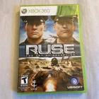 R.U.S.E. Microsoft Xbox 360 (2010) Strategy game and Case Disc Clean Works! OEM