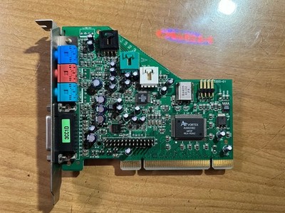 Turtle Beach Montego PCI Sound Card AU8820B2 Vortex A3D