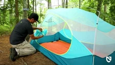 Nemo Aurora 2P Backpacking/Camping Tent w/Footprint - Surge Blue 4lb 9oz
