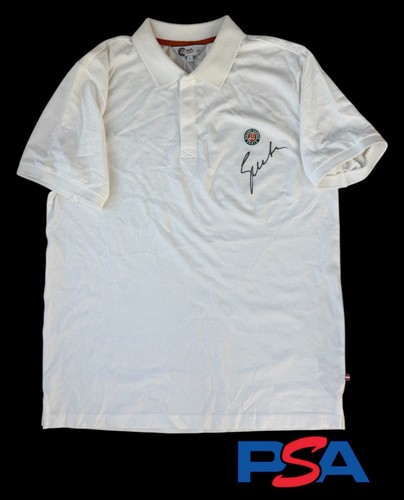 Iga Swiatek Signed Roland Garros Paris French Open Tennis Polo Shirt PSA AUTO