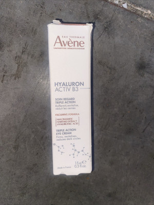 Avene Hyaluron Activ B3 Triple Action Eye Cream (15ml) Exp 07/26 (Lot of 2)