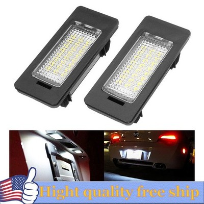 2pcs Error Free LED License Plate Light Bulb For BMW E90 E92 E39 E60 E61 M5 E70