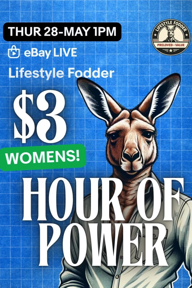 $3 HOUR OF POWER (Womens) | Lifestyle Fodder | PRELOVED FUN