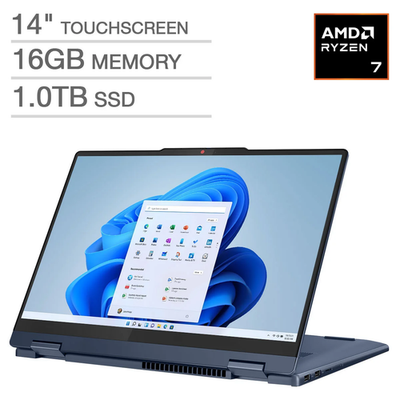 Lenovo IdeaPad 5 2-in-1 14AHP9 Ryzen 7 8845HS 16GB 1TB SSD 14