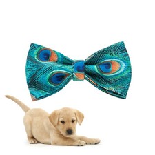  Puppy Collar Bowknot Pet Tie Dog Ties for Large Dogs Bows Collars
