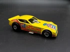 Vintage 1977 Hot Wheels Diecast Yellow Don Prudhomme Pepsi Challenger Funny Car