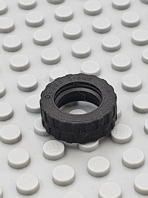 LEGO  4x Technic Reifen 17,5x6mm Brick - 92409 - Schwarz Black