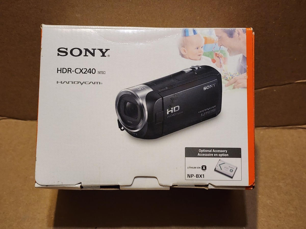Sony HDRCX240/L 2.7in HD Video Recording Handycam - Blue for Sony HDRCX240/L 2.7in HD Video Recording Handycam - Blue for