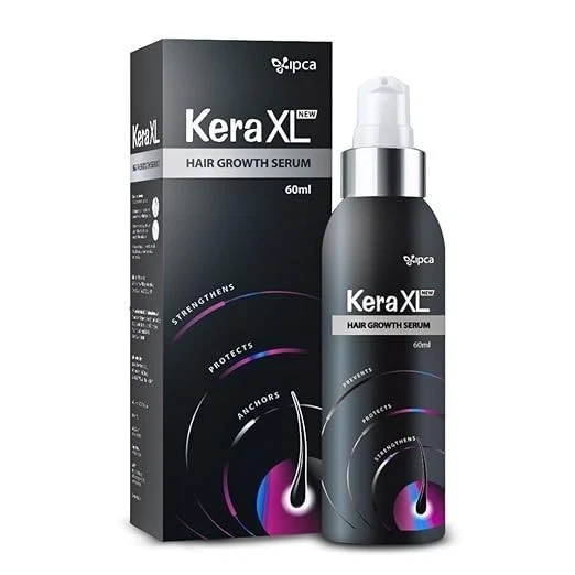Kera XL Hair Growth&Hair Fall Support Hair Growth Serum 60ml Non-Sticky,Non-Visc