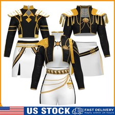 Kids Girls K-Pop Demon Hunters Costume Wig Rumi Mira Zoey Cosplay Fancy Dress AN