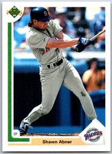 ⚾ 1991 Upper Deck #795 Shawn Abner San Diego Padres