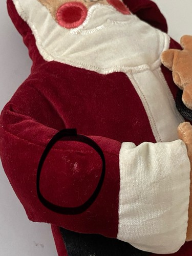 Peluche Babbo Natale vintage 1978 cose preferite - Foto 18 di 18