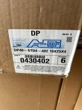 Airguard Type DP 4-40, Qty of 6, DP-40-STD4-402, 16X25X4 MERV 8, Air Filters
