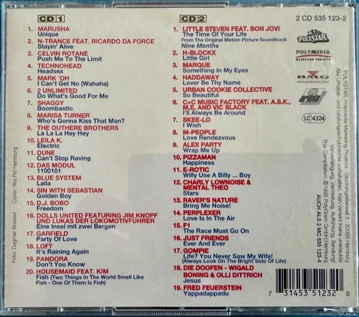 2CD JUST THE BEST VOL. 6 (NEUWERTIG) - Bild 2 von 2