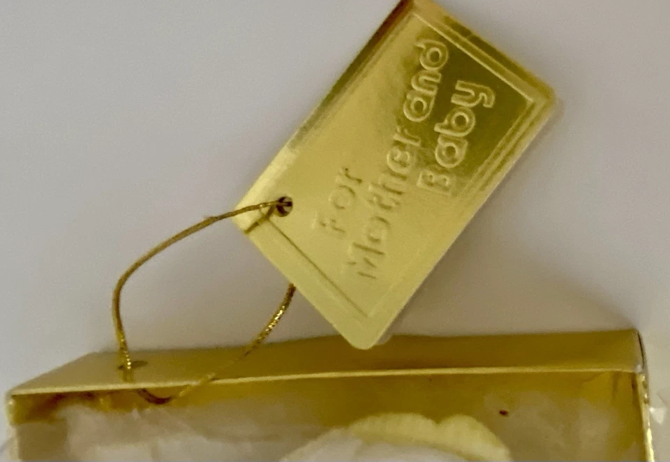 De colección. Ramillete calcetín Gold Bug, calcetines infantiles nuevos en caja Foto 2 de 4