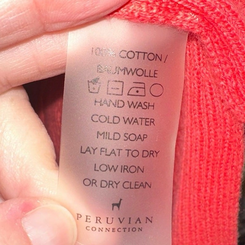 Peruvian Connection Ribbed Button Front Tunic Car… - image 6