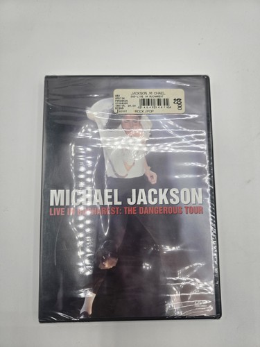 MICHAEL JACKSON LIVE IN BUKAREST DVD DIE GEFÄHRLICHE TOUR NEU