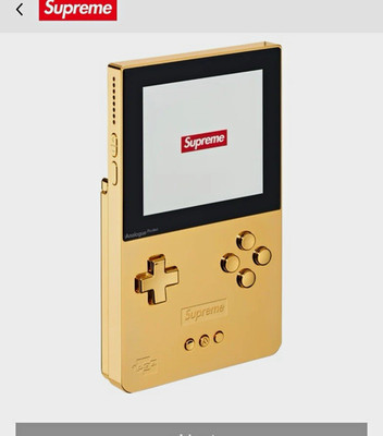 Supreme Analogue Pocket Handheld Electronic Game Console Gold