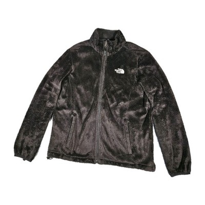 The North Face Osito Fleecejacke Damen Large schwarz Hochflor Full Zip weich