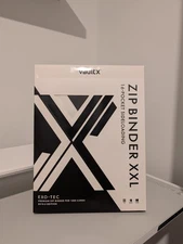 Vault X SV 10.5 Black/White 16 Pocket Exo-Tec Zip Binder
