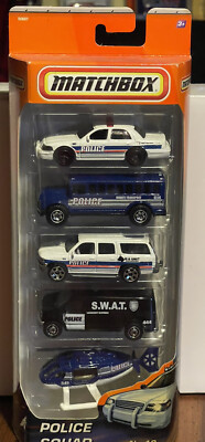 Matchbox Police Squad 5 Pack 1:64