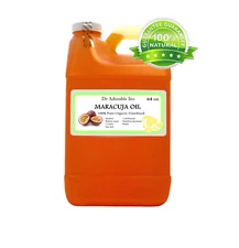 64 oz VIRGIN MARACUJA OIL UNREFINED 100% PURE ORGANIC VIRGIN COLD PRESSED FRESH
