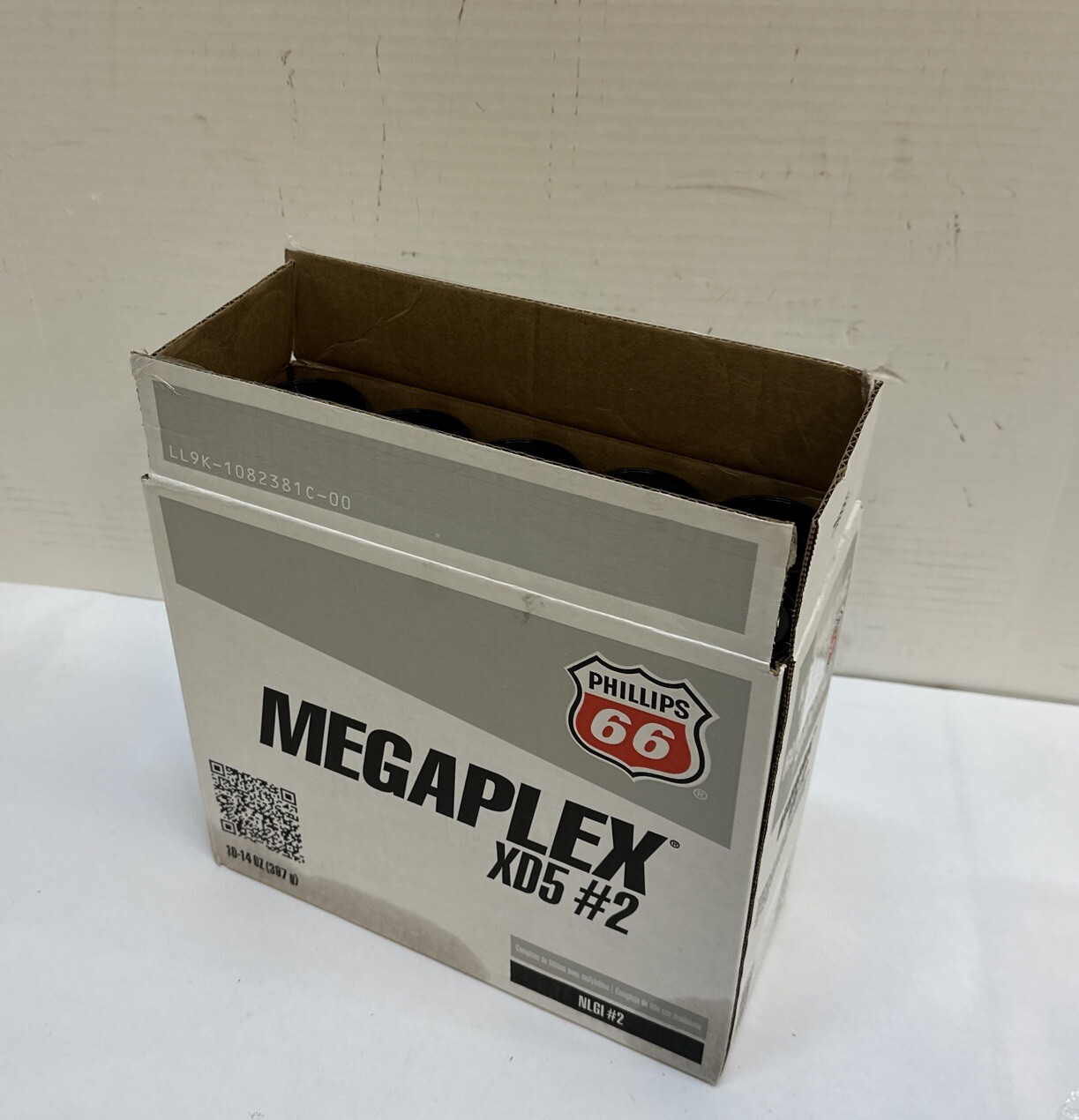 10 Pack of Phillips 66 Megaplex XD5 2 Grease; with 5 Moly; (10) 14oz