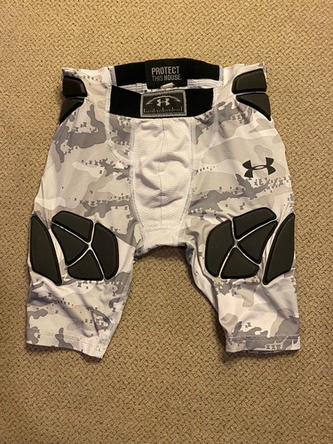 Mens Under Armour Camo Padded Football 