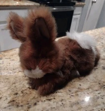 Purr Fection by MJC Brown White Bunny Rabbit Plush Stuffed Animal Cute 1992