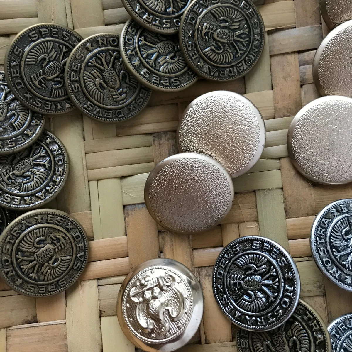 Buttons on sale and notions